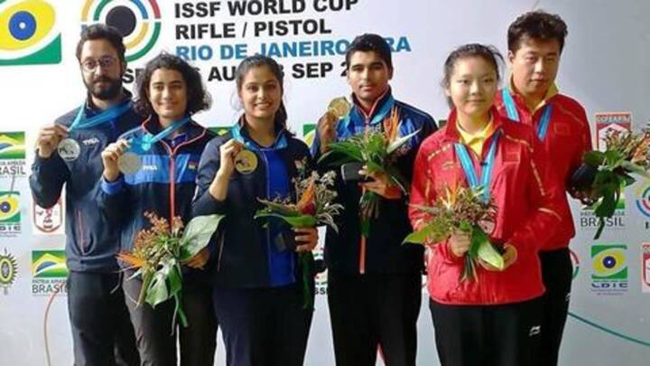 ISSF World Cup: India finish with 16 gold medals