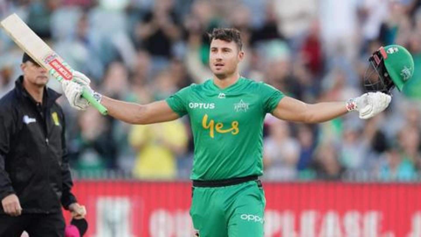 Stoinis scores most runs in boundaries in a BBL tie Stoinis scores most runs in boundaries in a BBL tie