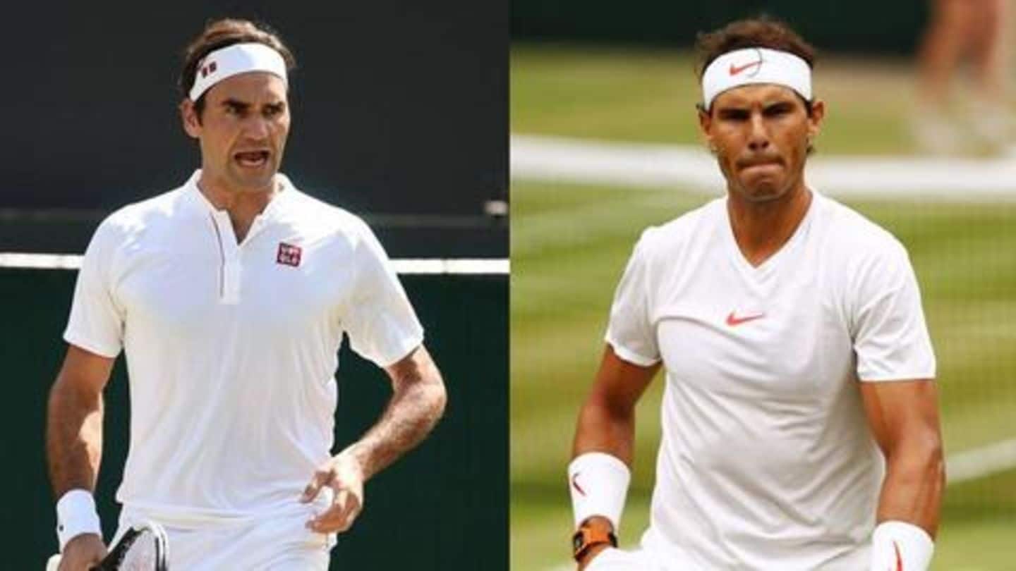 Here is what Federer said to Nadal before Wimbledon 2019