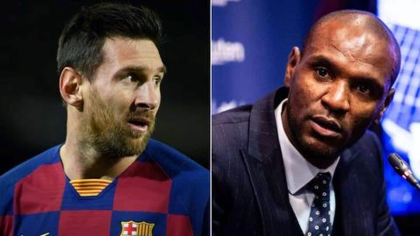 Lionel Messi hits back at Eric Abidal following jibe