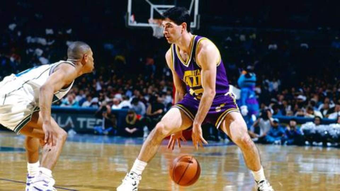 John Stockton: Record career assists John Stockton: Record career assists