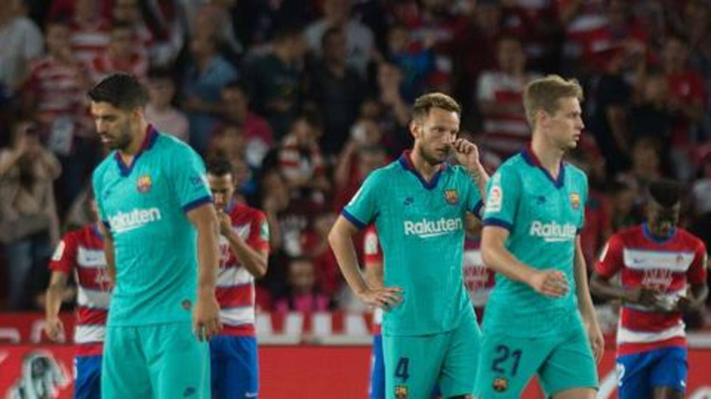 Barca off to worst start in 25 years Barca off to worst start in 25 years