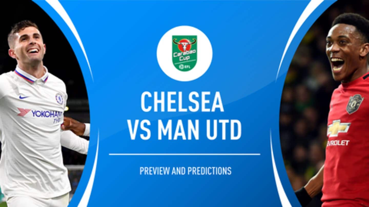 EFL Cup 2019-20: Ruthless Chelsea take on inspired Manchester United
