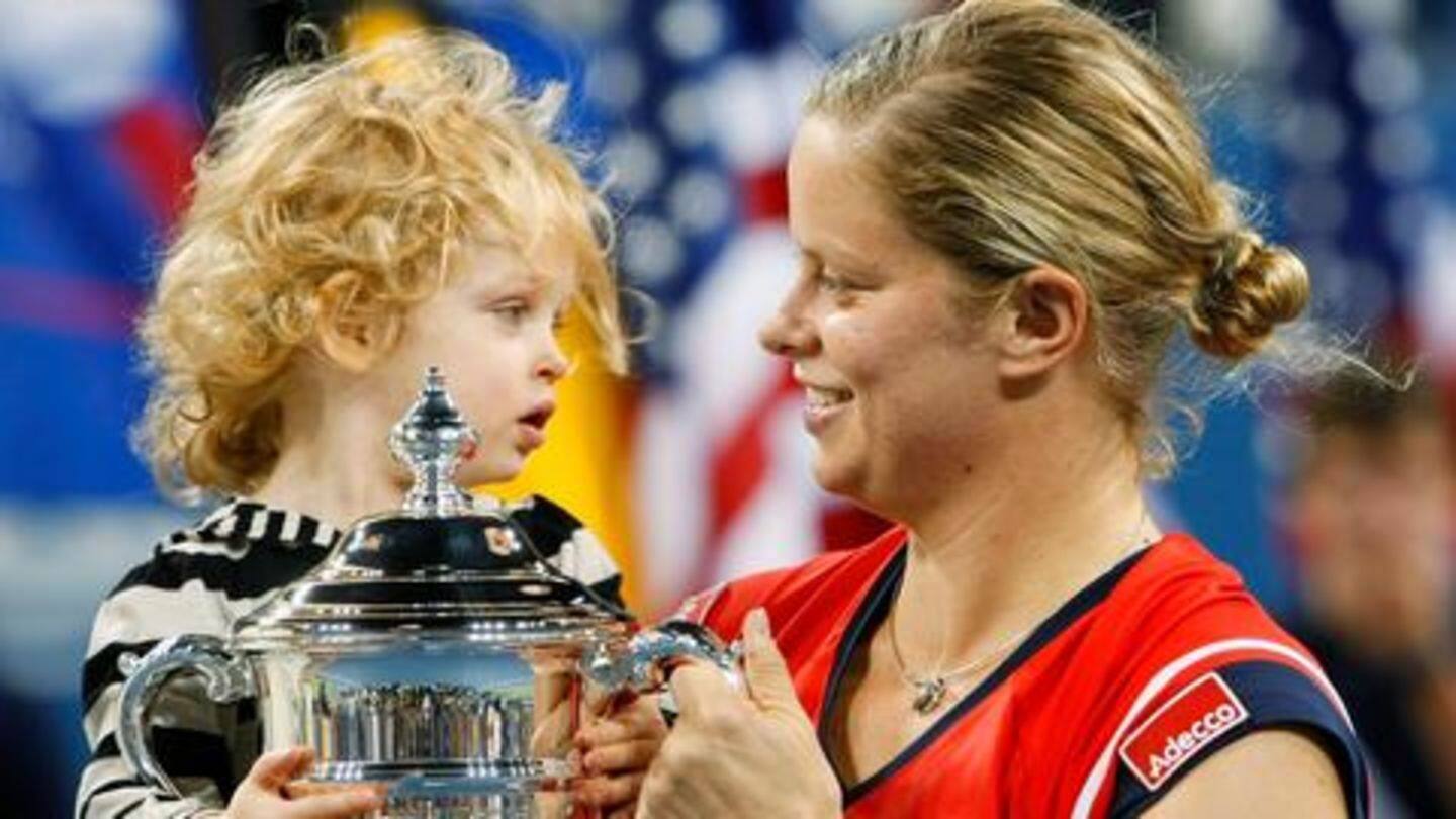 Clijsters plays basketball with her daughter to keep herself fit Clijsters plays basketball with her daughter to keep herself fit