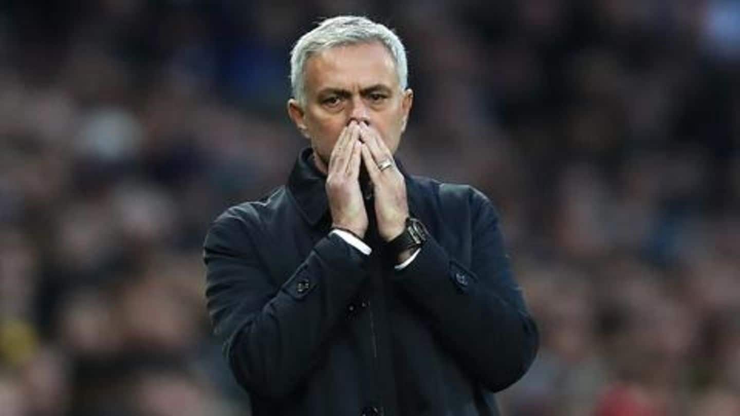 Here is what Mourinho did following Tottenham's loss to United