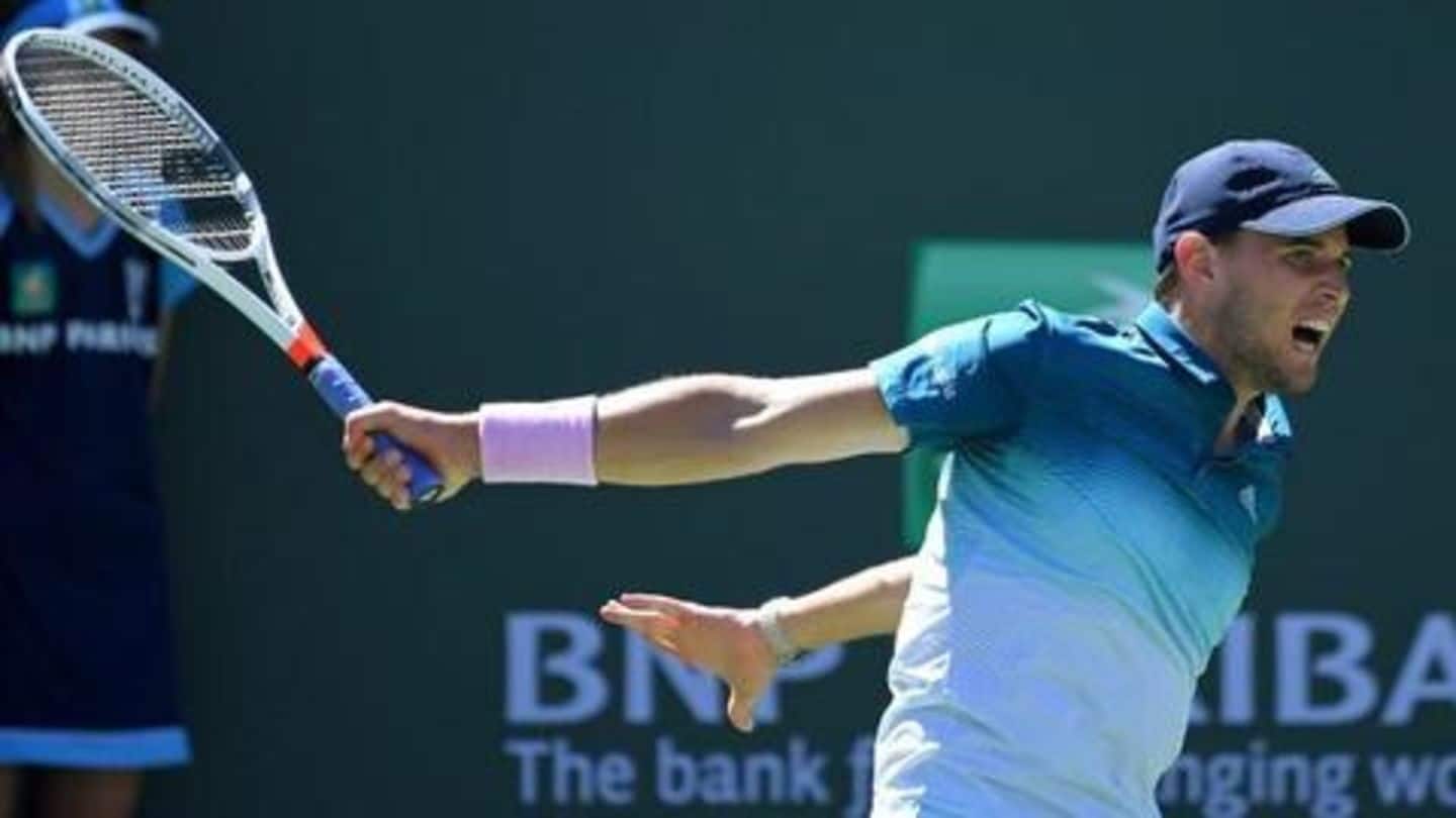 Thiem breaks Federer at crucial junctions Thiem breaks Federer at crucial junctions
