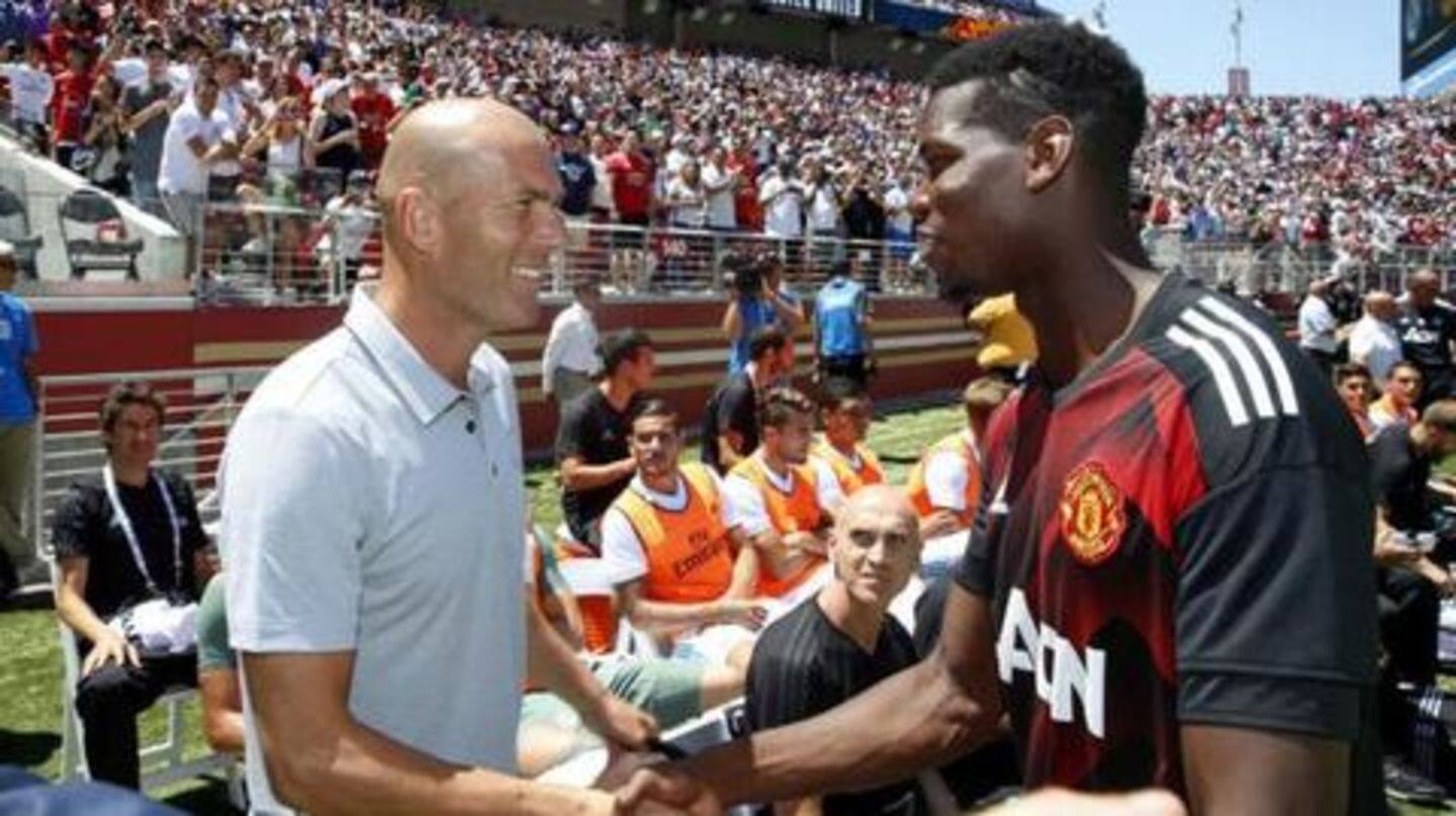 Pogba had expressed admiration for Madrid Pogba had expressed admiration for Madrid