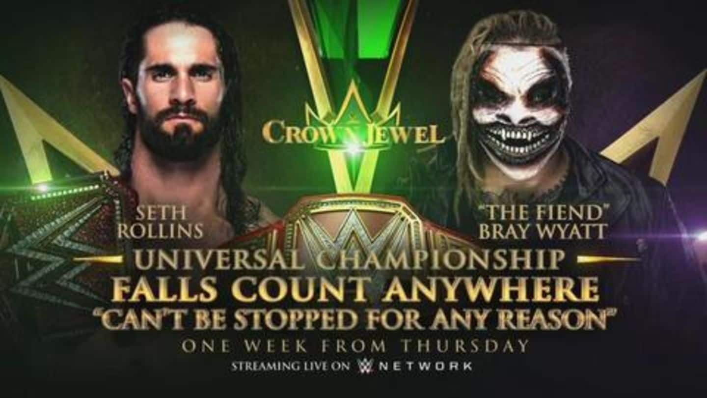 Will Seth Rollins be twice lucky against The Fiend? Will Seth Rollins be twice lucky against The Fiend?