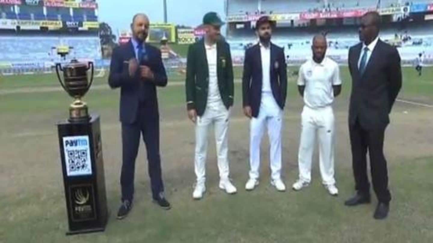 South Africa sent a proxy captain for toss: Here's why