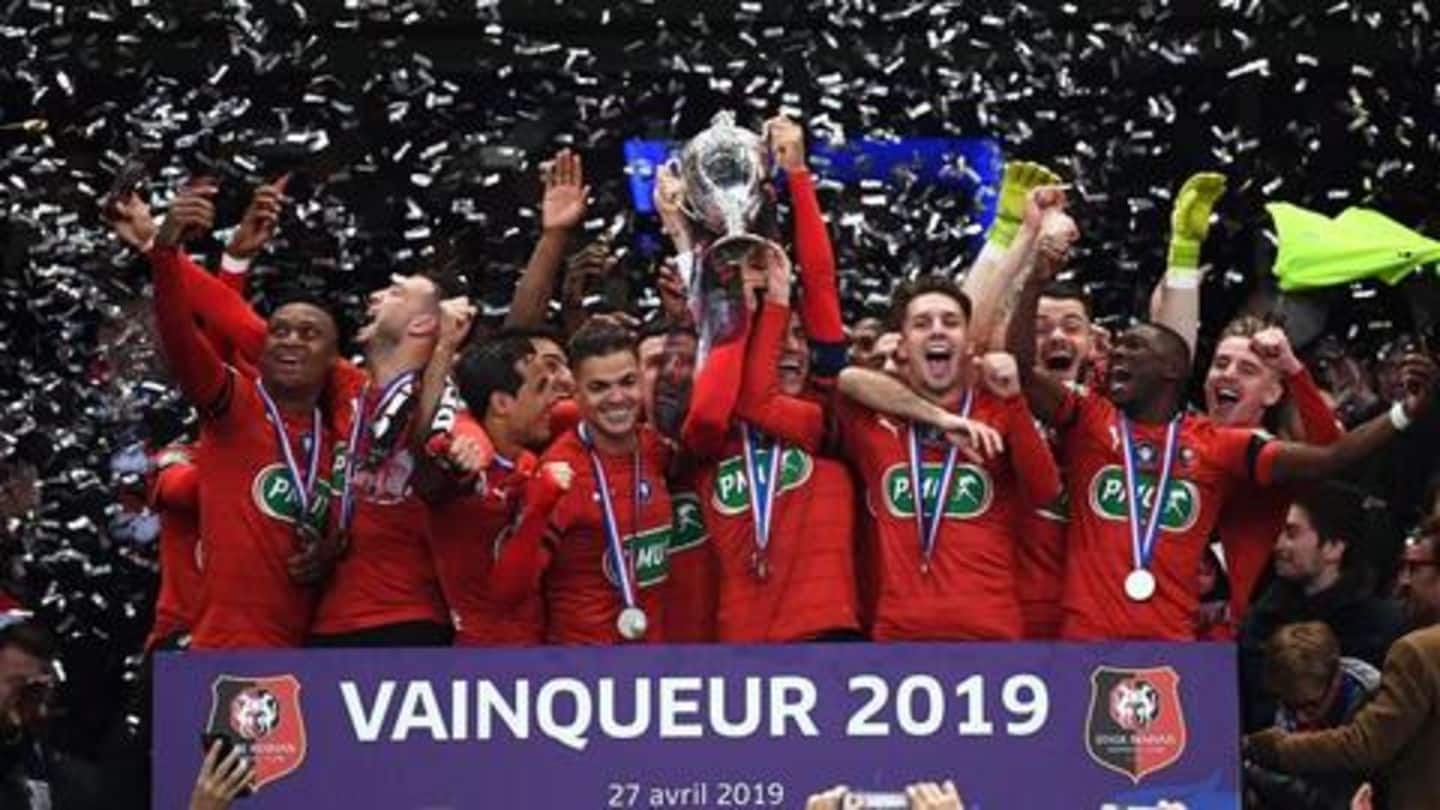 French Cup: Paris Saint-Germain lose to Rennes on penalties