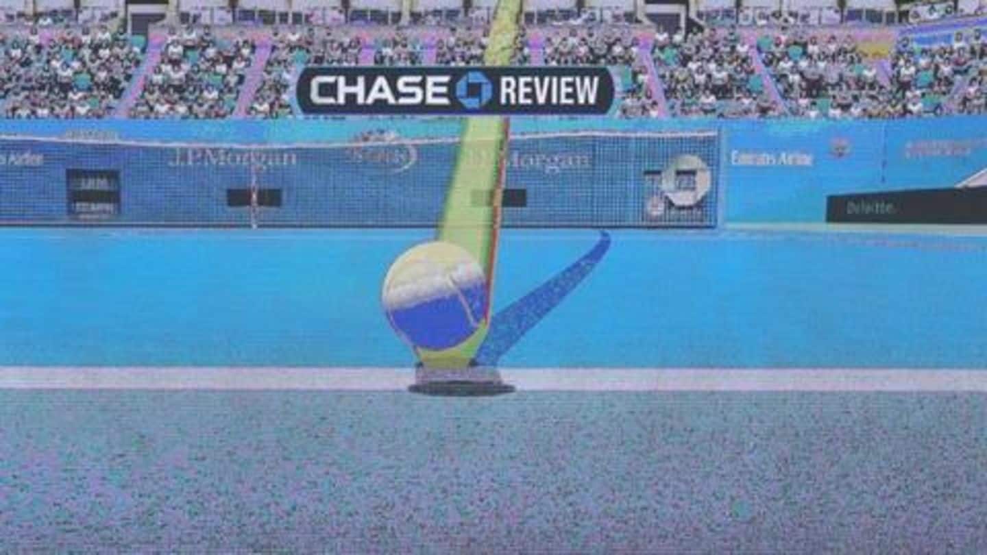 The first Grand Slam to introduce Hawk Eye The first Grand Slam to introduce Hawk Eye