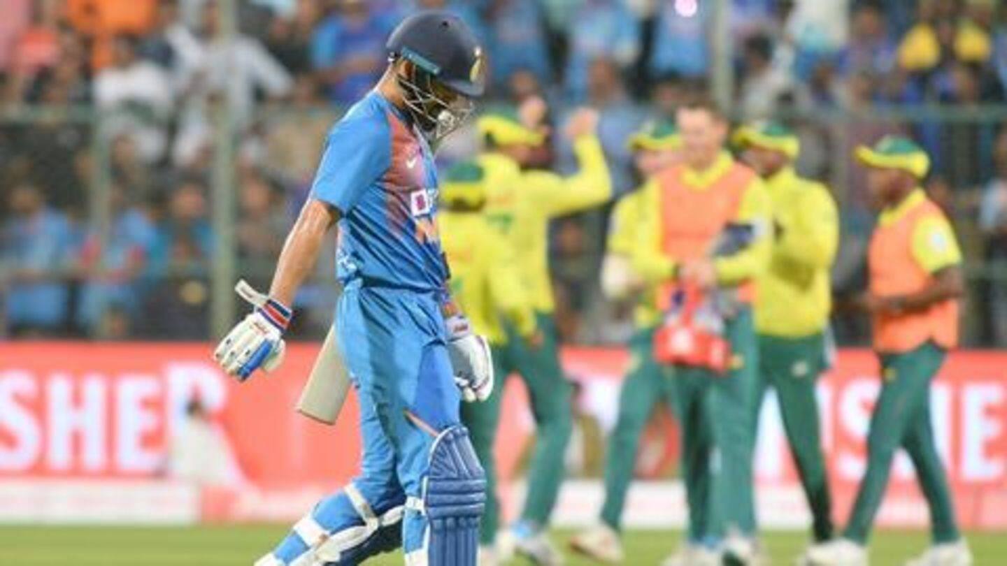Kohli handed a demerit point Kohli handed a demerit point