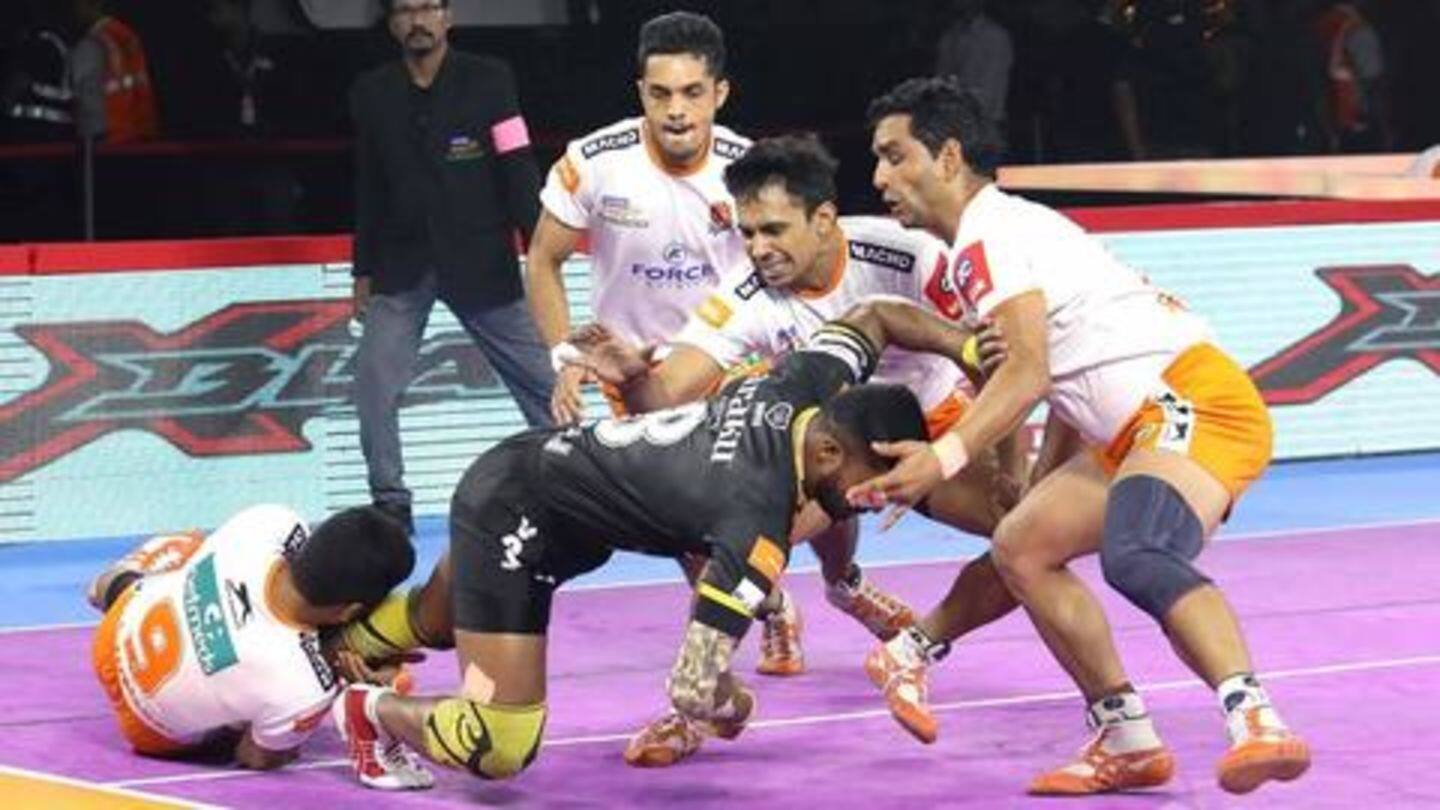 Puneri Paltan and Telugu Titans script highest PKL match tally Puneri Paltan and Telugu Titans script highest PKL match tally