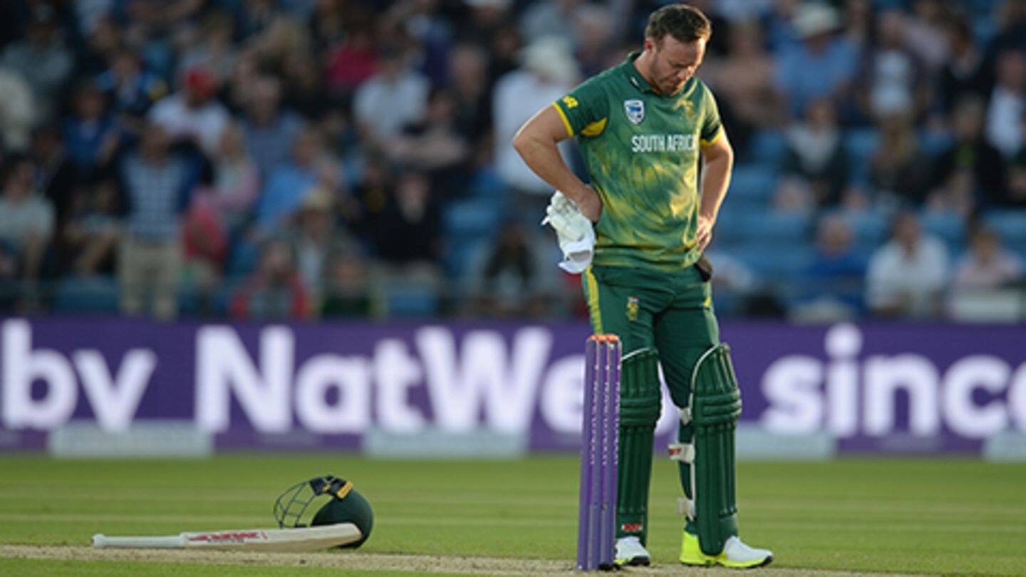 It was too late to include AB de Villiers: Faf