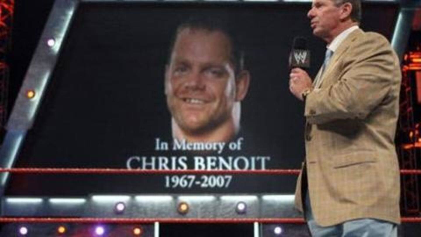 Paying tribute to Chris Benoit despite his heinous crime Paying tribute to Chris Benoit despite his heinous crime