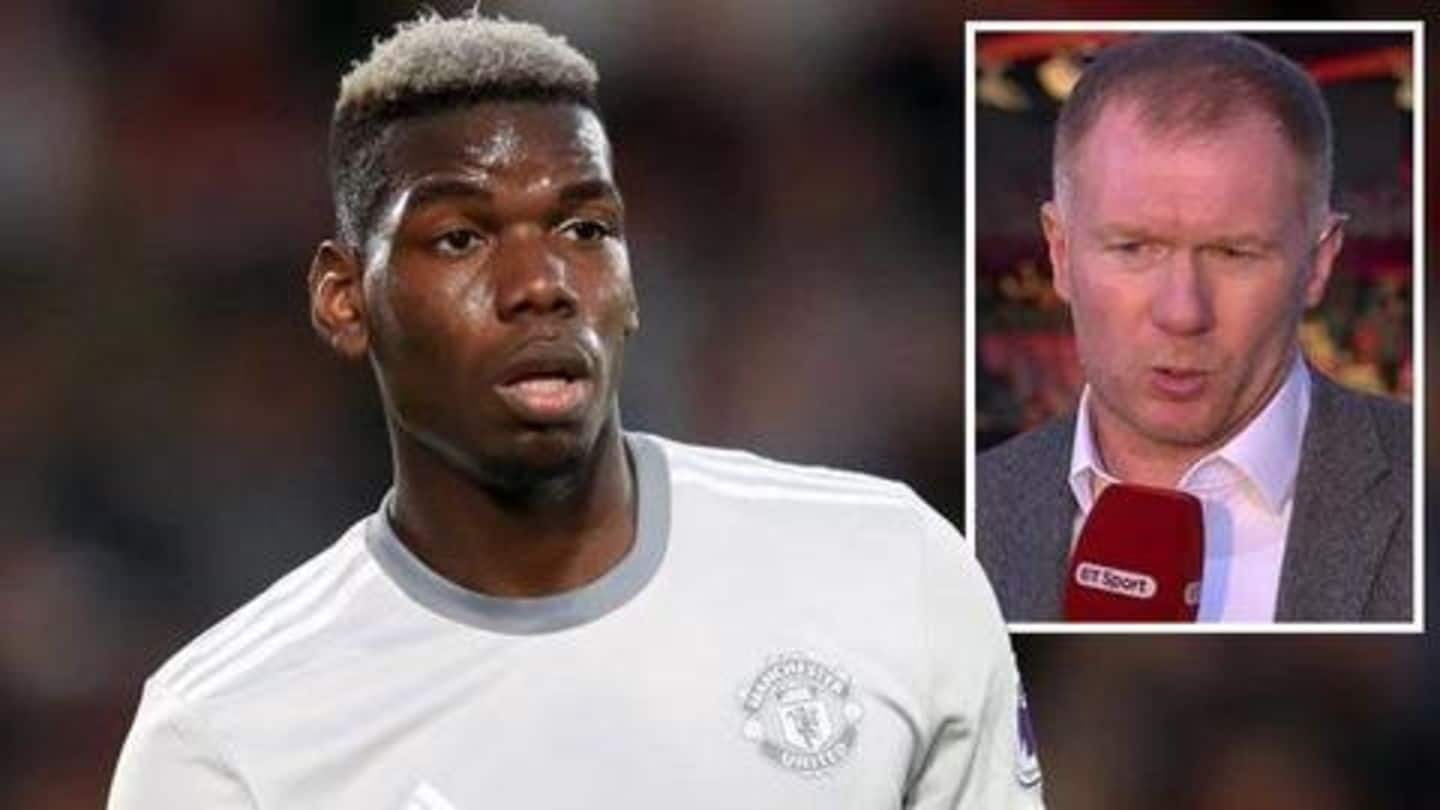 Scholes warns Pogba to come out of fantasy world