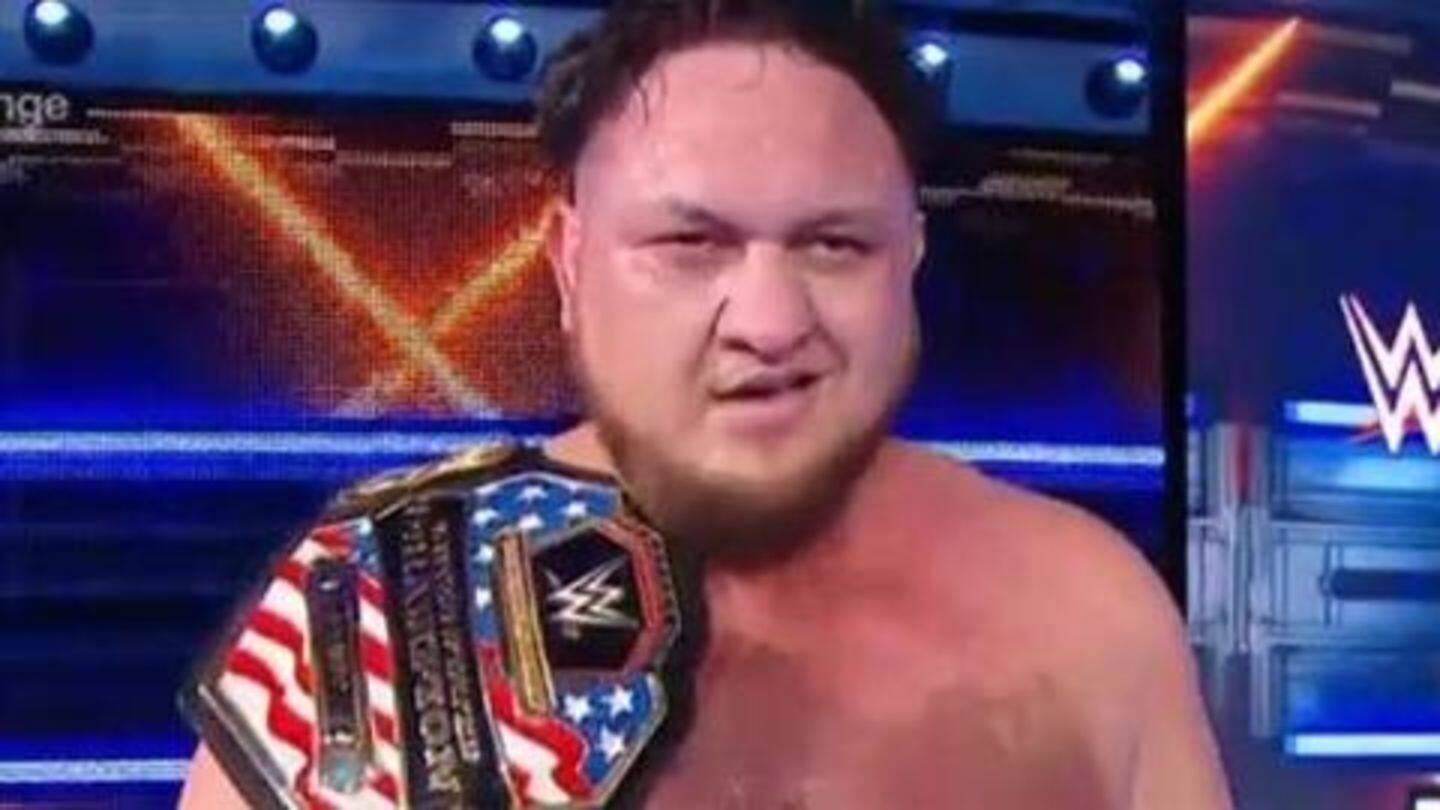 The first for the Samoan Submission Machine The first for the Samoan Submission Machine