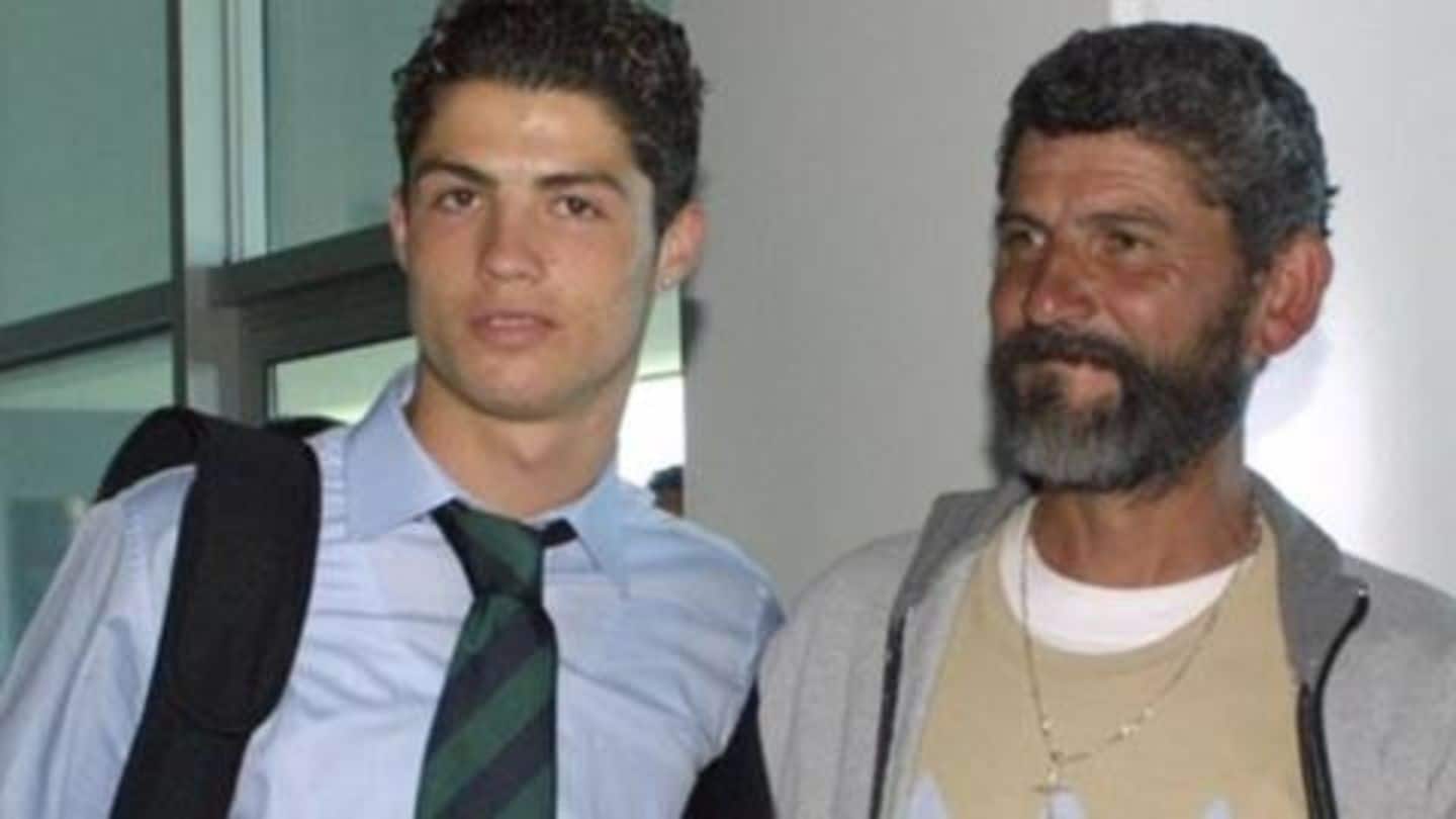 Ronaldo gets emotional seeing a rare footage of his father Ronaldo gets emotional seeing a rare footage of his father