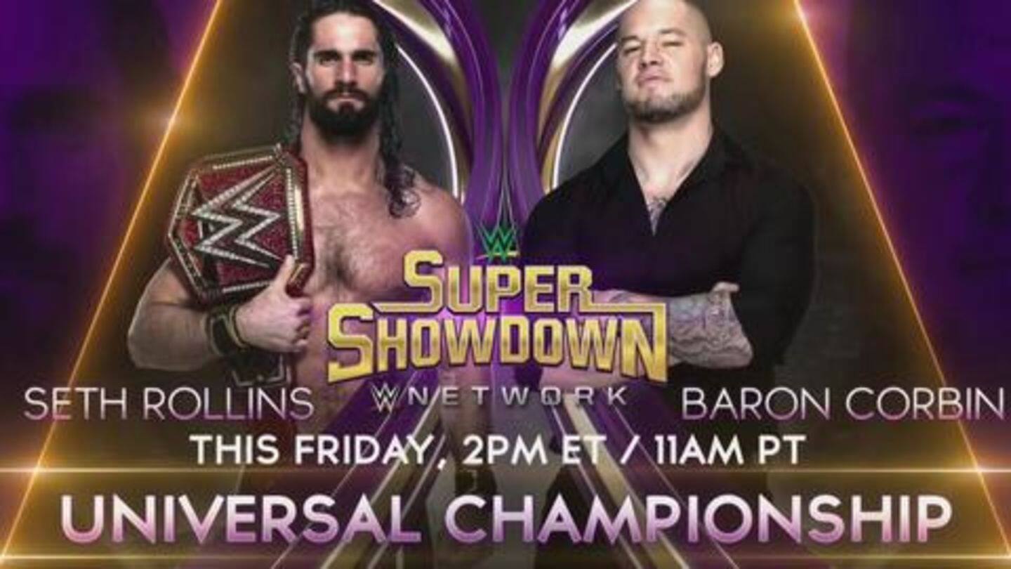 Can Seth Rollins possibly overcome a double challenge? Can Seth Rollins possibly overcome a double challenge?
