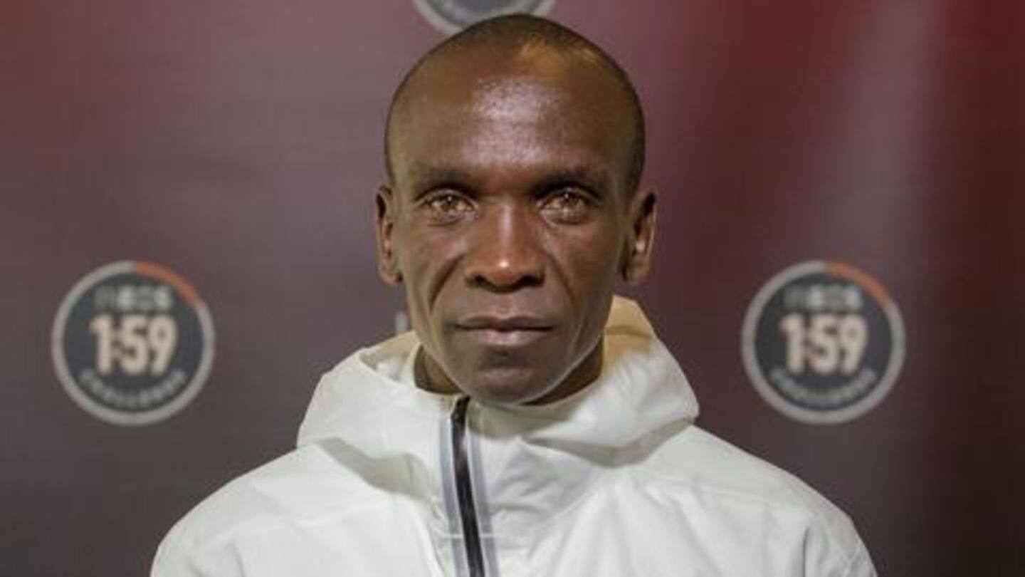 Some personal bests held by Kipchoge Some personal bests held by Kipchoge