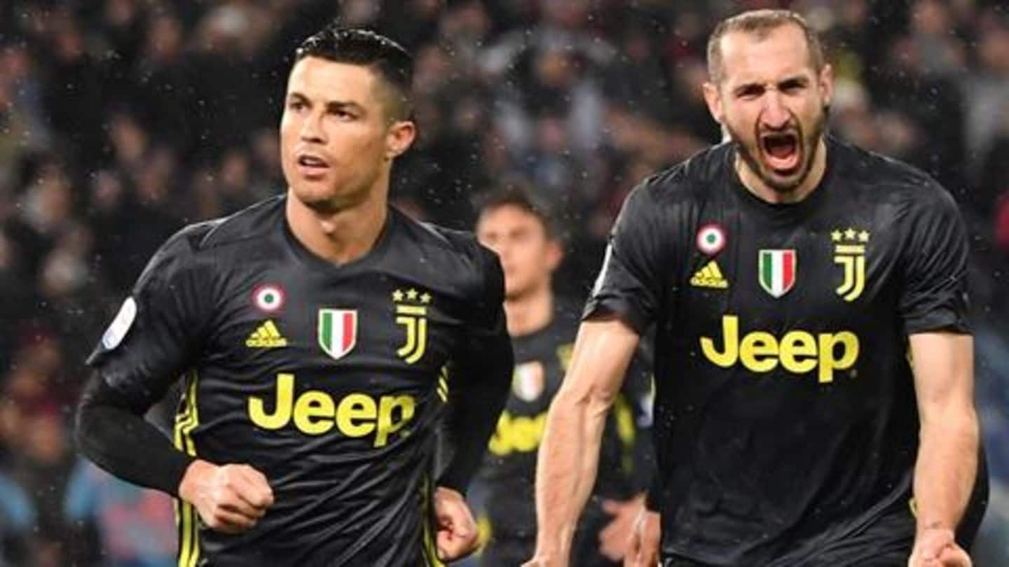 Chiellini blames Real Madrid for Ronaldo not winning Ballon d'Or