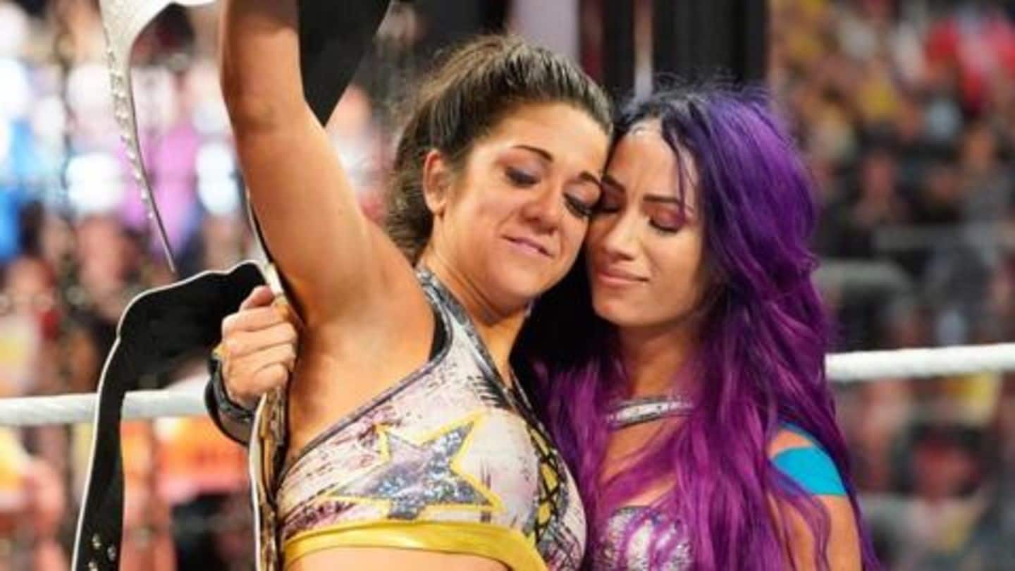 Sasha Banks and Bayley Sasha Banks and Bayley