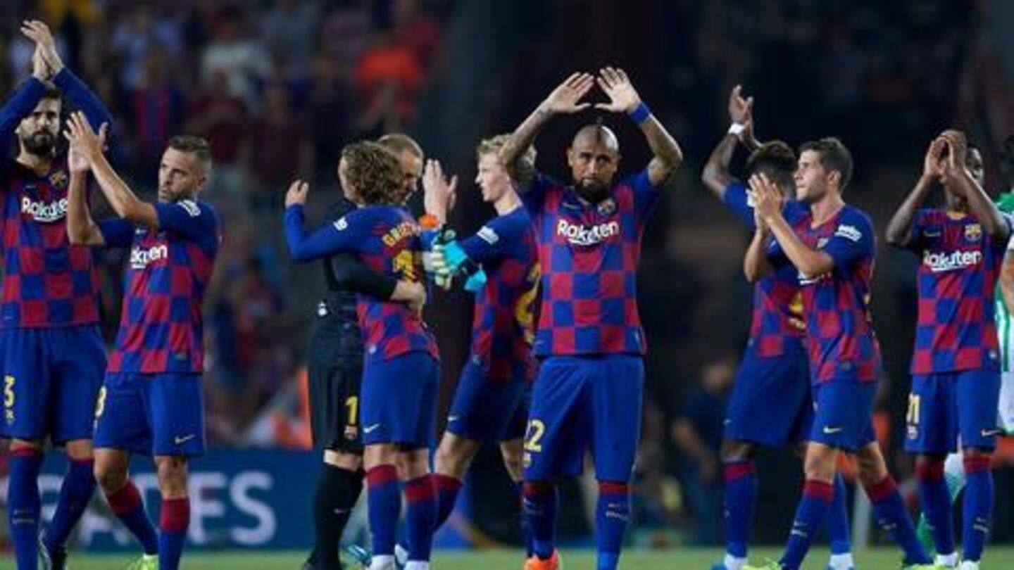 Barca struggling to find form this season so far Barca struggling to find form this season so far