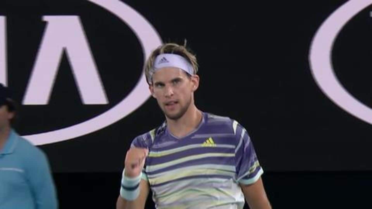 Thiem clinches 15th AO win, reaches maiden semis Thiem clinches 15th AO win, reaches maiden semis