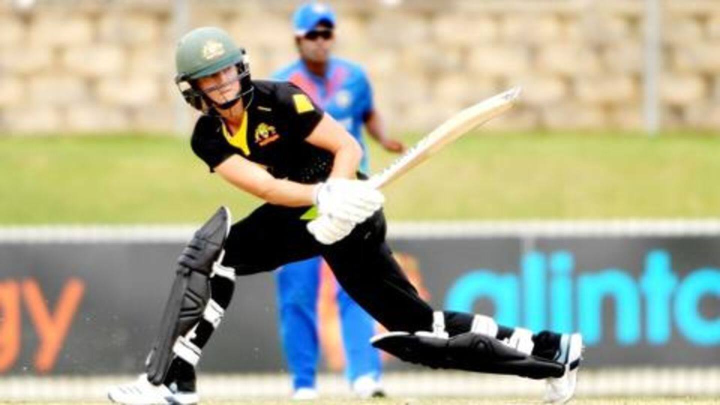 Mooney steadies ship amid Australia's crumbling middle order Mooney steadies ship amid Australia's crumbling middle order