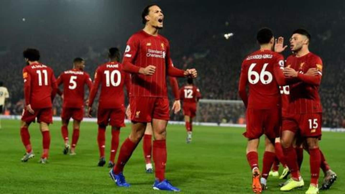 Statistical analysis: Liverpool are the best team in 2019-20 season