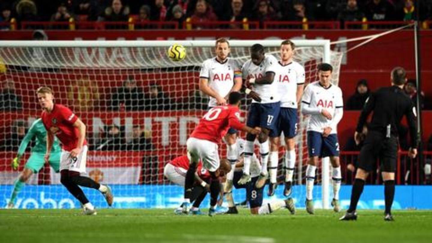 Premier League: Manchester United edge past lackluster Tottenham Hotspur