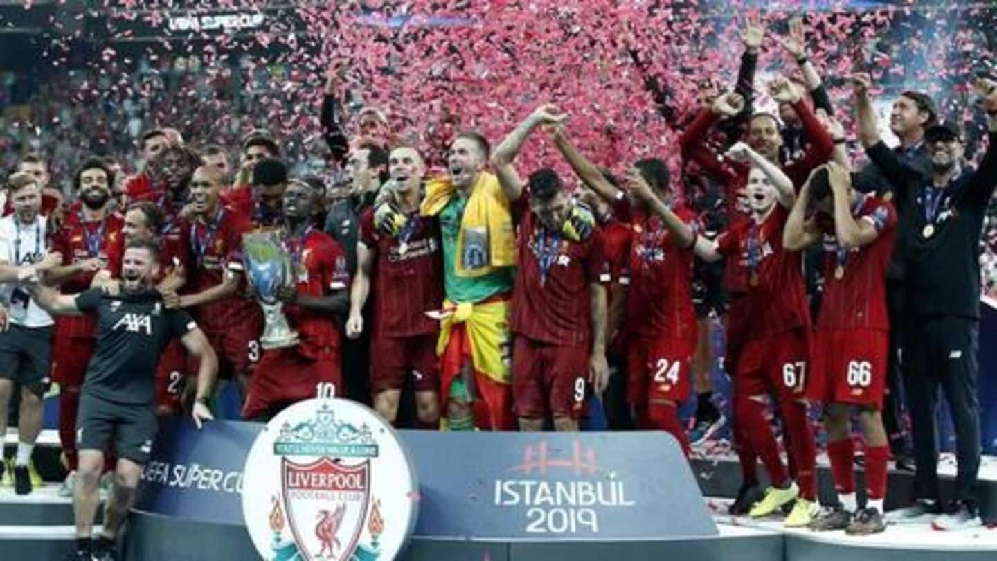 Liverpool pip Chelsea in penalties to lift UEFA Super Cup