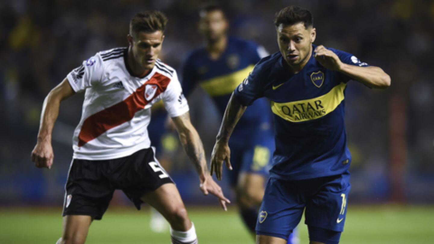 River Plate-Boca Juniors define the football scene in Argentina River Plate-Boca Juniors define the football scene in Argentina