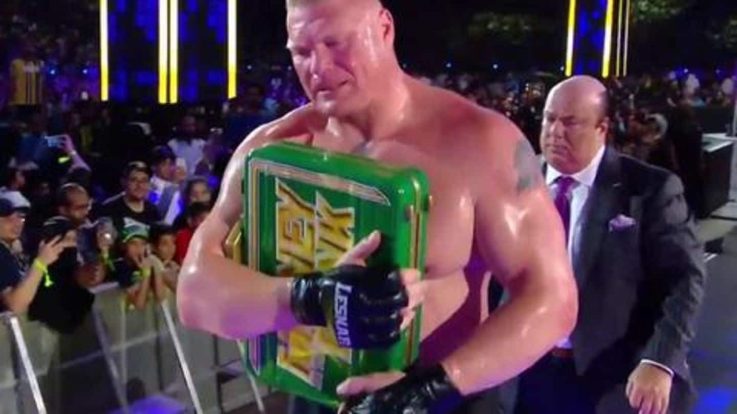 WWE: Instances where Brock Lesnar should cash-in his MITB contract