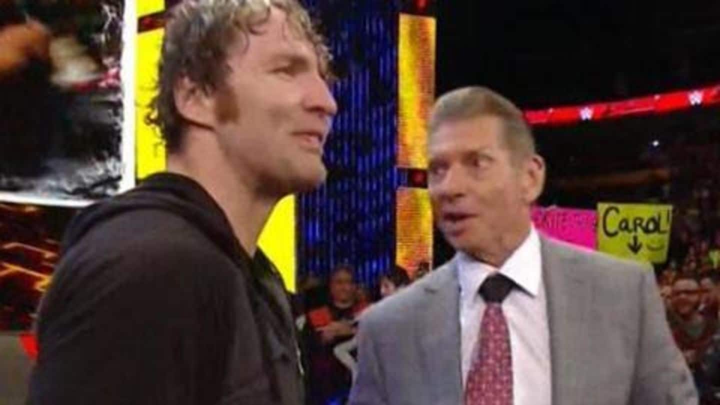 Moxley claims Vince liked him till the end Moxley claims Vince liked him till the end