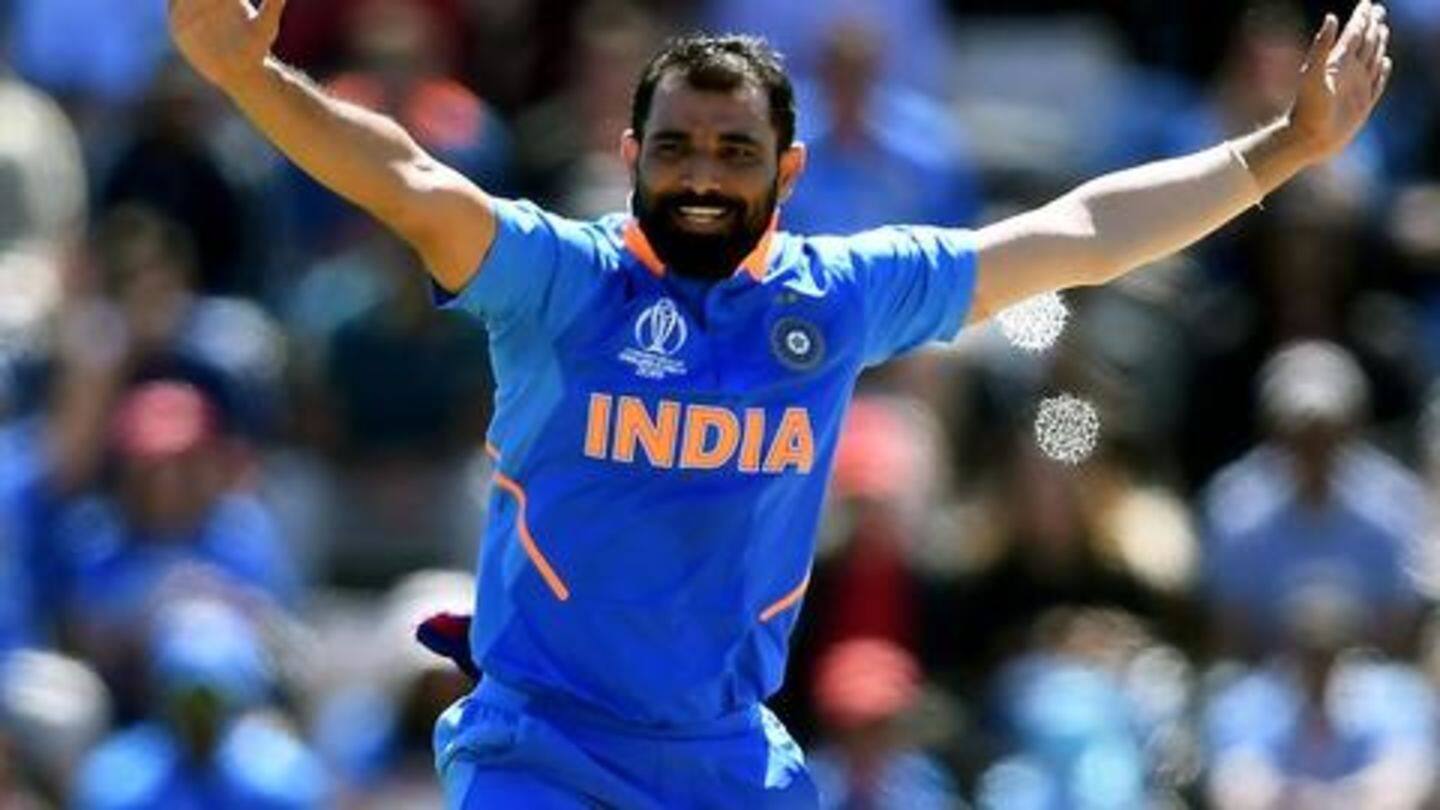 Shami defends 16 runs in the final over Shami defends 16 runs in the final over