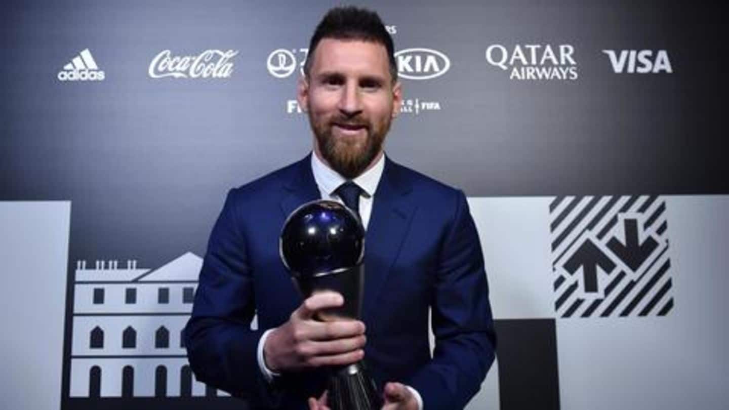 Nicaraguan FA apologizes for Lionel Messi controversy at FIFA Awards