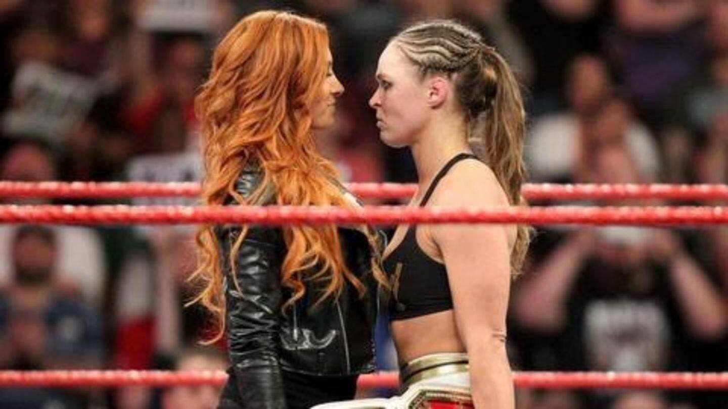 Becky-Ronda real-life heat makes things worse Becky-Ronda real-life heat makes things worse