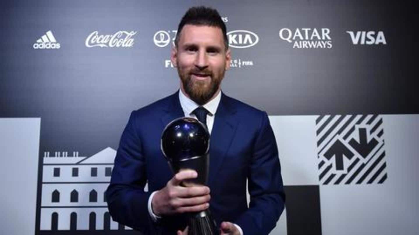 The Best FIFA Awards: Messi voted for Mane- Here's why