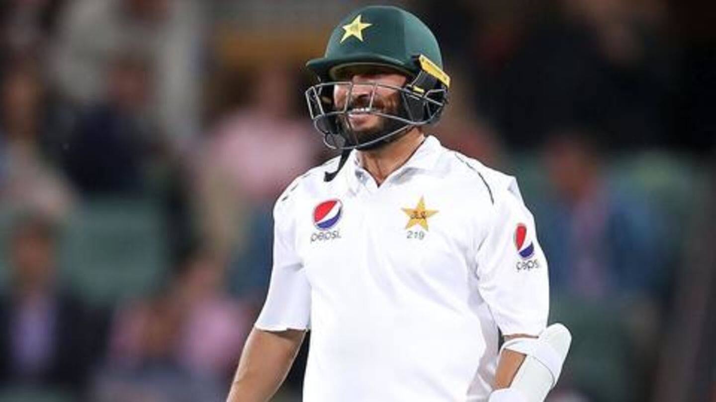 Becomes fourth-highest run-scorer for Pakistan in Tests this year Becomes fourth-highest run-scorer for Pakistan in Tests this year