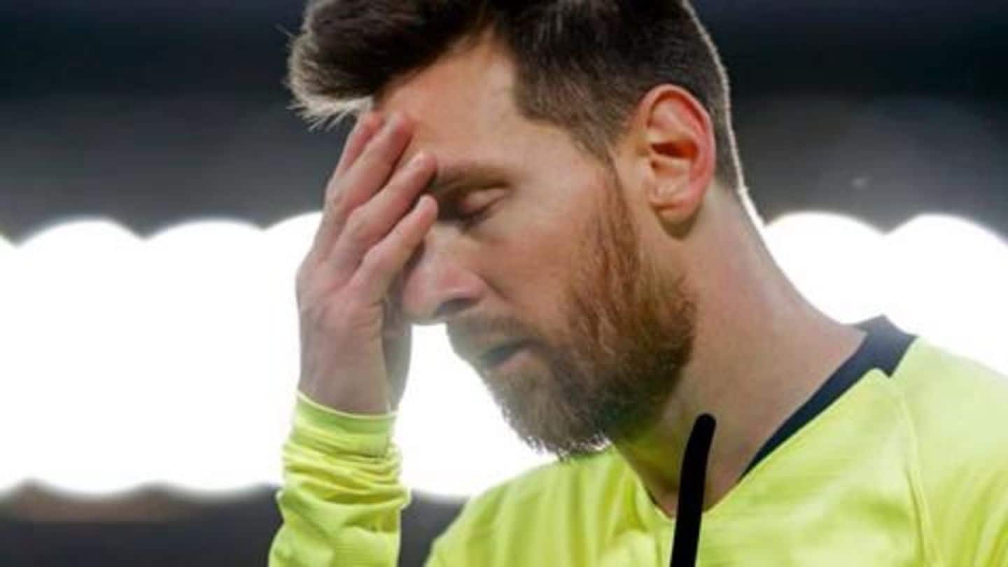 Messi fails to score as Barca knocked-out of UCL semis Messi fails to score as Barca knocked-out of UCL semis