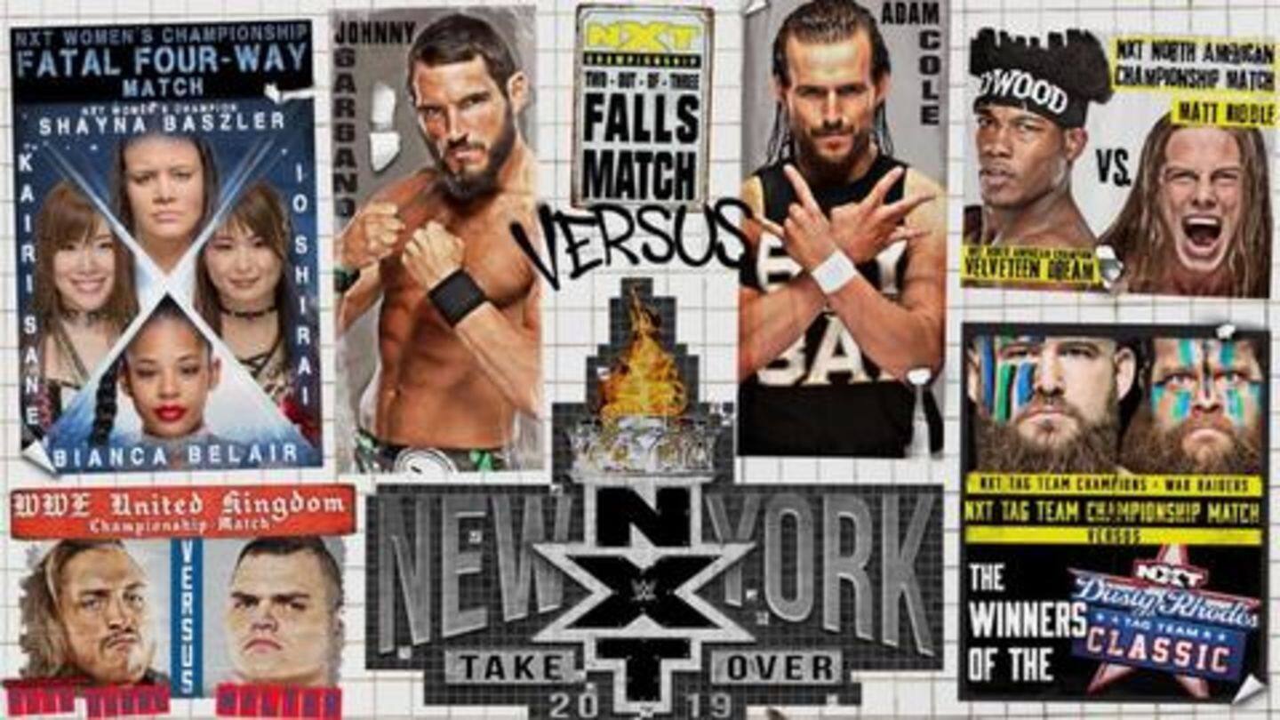 WWE NXT TakeOver: New York 2019- Preview and predictions