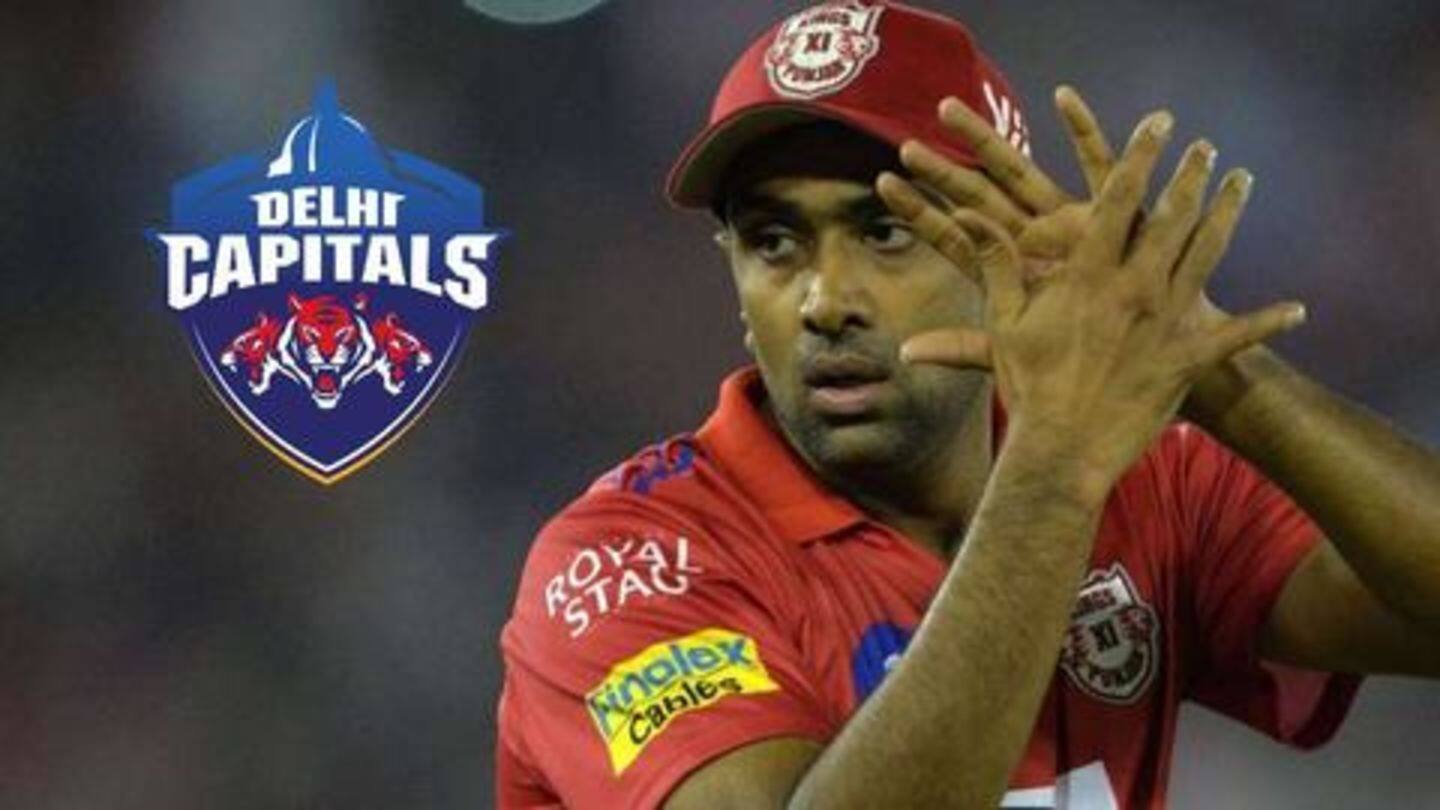 Ravichandran Ashwin switches his base to the capital Ravichandran Ashwin switches his base to the capital