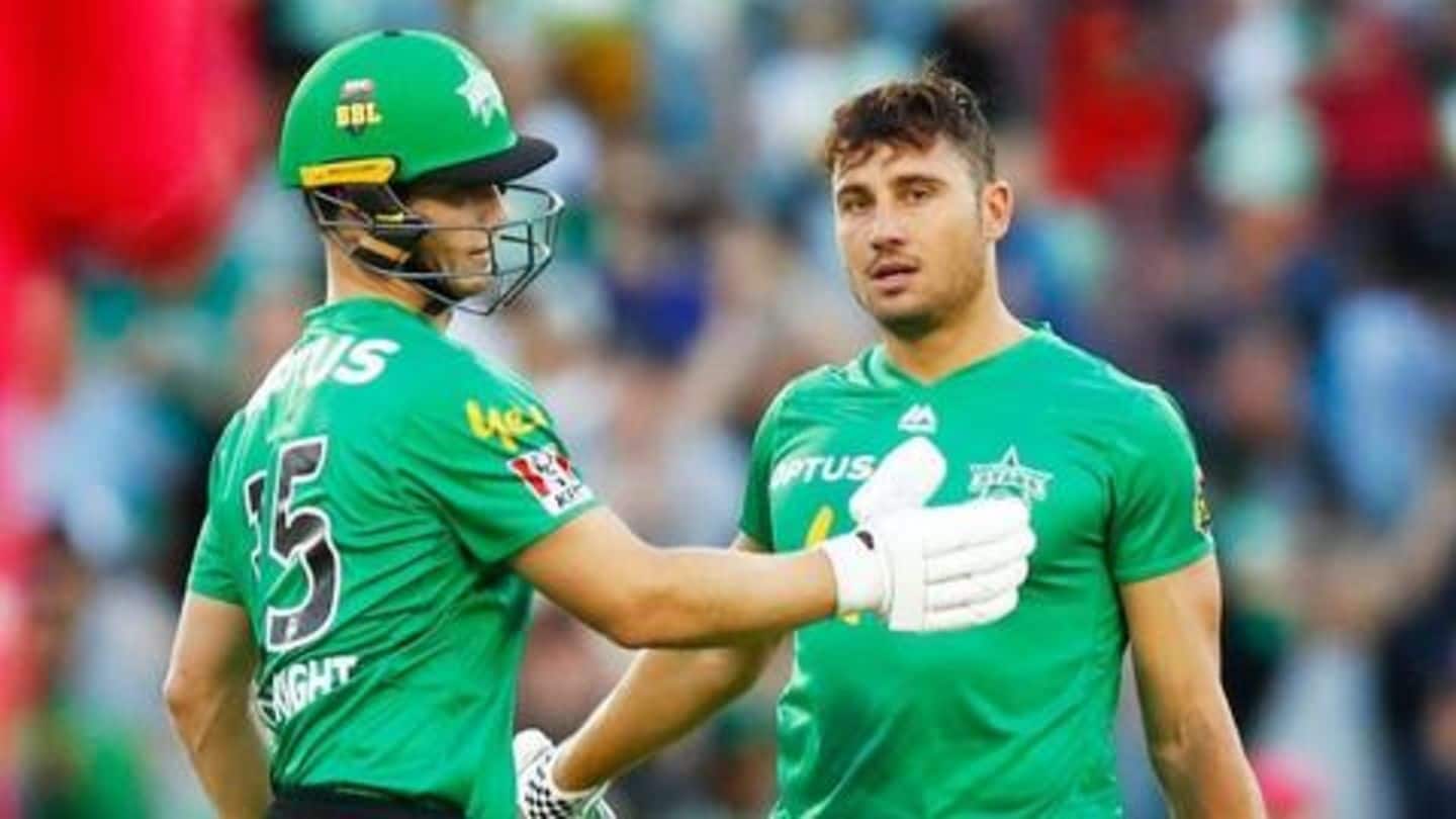 Stoinis and Hilton Cartwright pull off record BBL partnership Stoinis and Hilton Cartwright pull off record BBL partnership