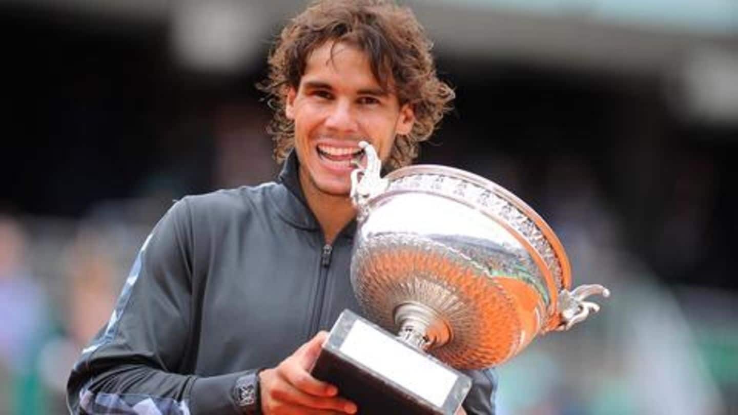 Winning the seventh French Open title Winning the seventh French Open title