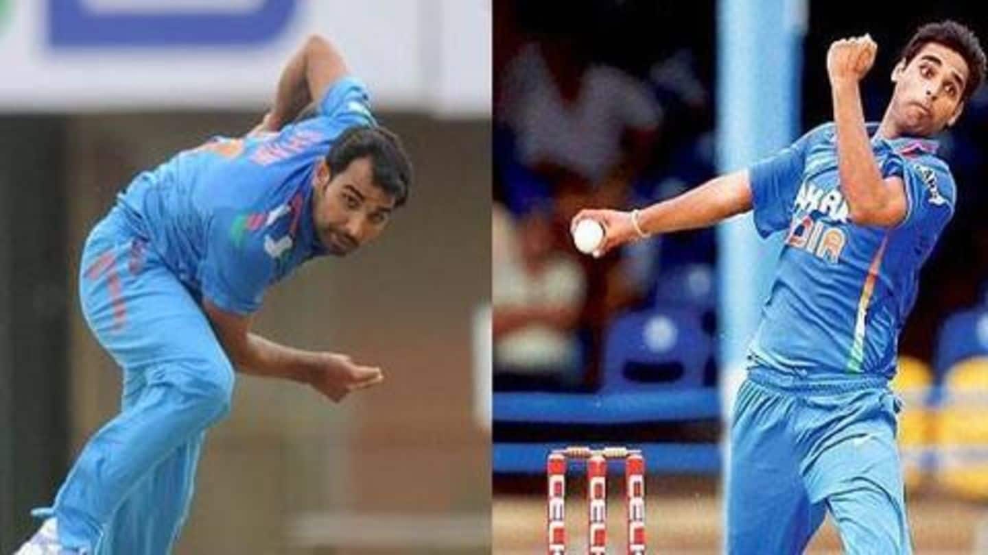 World Cup: Who will feature in XI- Bhuvneshwar or Shami?
