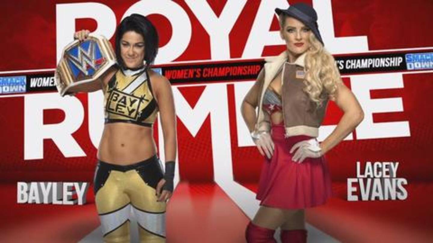 Lacey Evans seems to have enough of bullish Bayley Lacey Evans seems to have enough of bullish Bayley