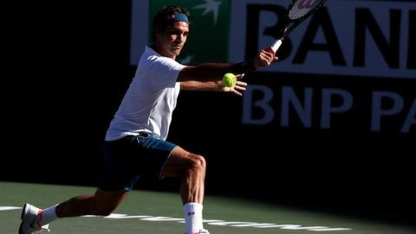 Federer unhappy with his serve in the final set Federer unhappy with his serve in the final set