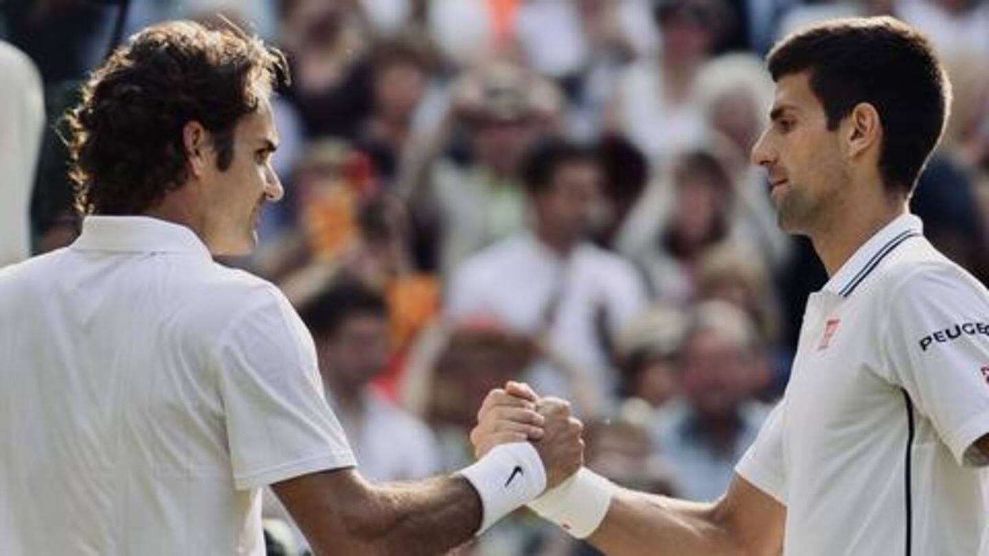 Federer to take on Novak Djokovic in the final Federer to take on Novak Djokovic in the final