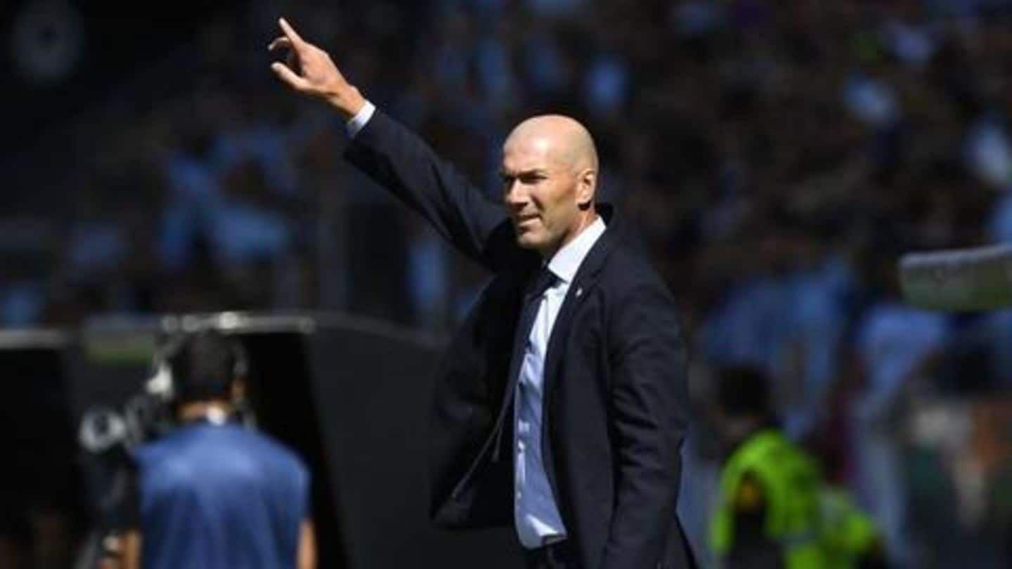 Zidane happy with win, applauds Bale's effort Zidane happy with win, applauds Bale's effort